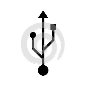 USB data transfer,cable icon