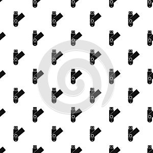 Usb device pattern seamless vector