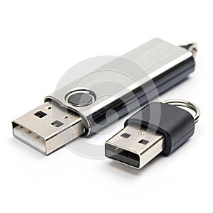 USB drive isolated on white background