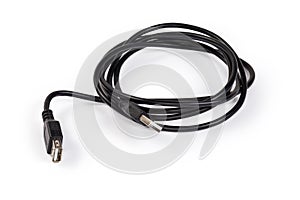 USB extension cable with plug and receptacle of Standard-A