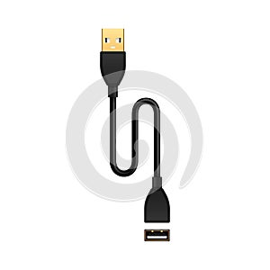 USB Extension Cord Composition