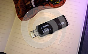 USB flash drive for data storage. Used for storing your and photos