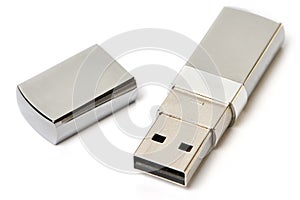 USB Flash Drive isolated