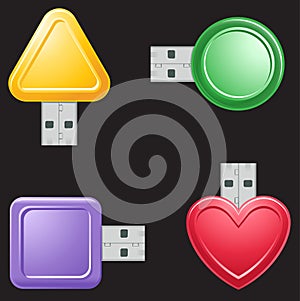 USB Flash Drive Shapes