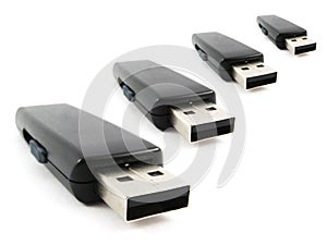USB flash memory sticks