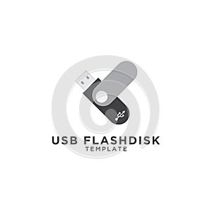 USB flashdisk graphic design template
