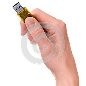 USB and hand