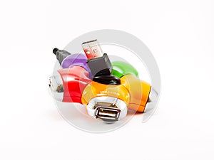USB-HUB for four inputs