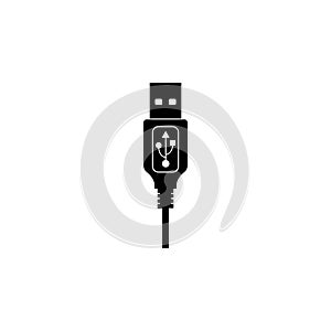 Usb icon. Vector symbol in trendy flat style on white background. Web sing for design. Usb icon. High quality outline logo for web