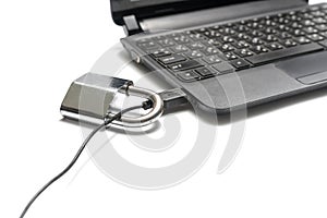 Usb lock laptop
