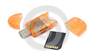 USB memory card reader