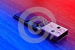 USB memory pen drive without protection