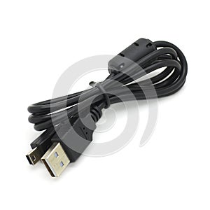 USB / Mini-USB Cable with Ferrite