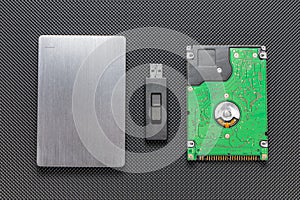 Usb stick and external hard drive