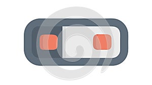 USB Stick Icon for Portable Data Storage, vector design Generative AI