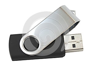 USB stick isolated