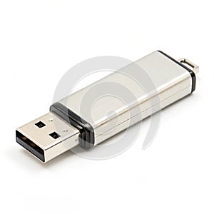 USB stick isolated on white background