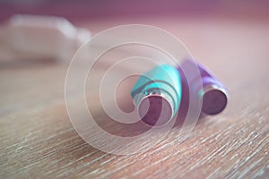 USB to PS2 converter computer cable backdrop