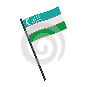 Usbekistan flag icon