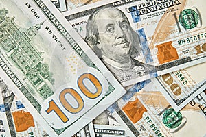 USD dollar bills background photo