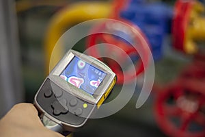 Use of an industrial thermal imager to detect heat leaks