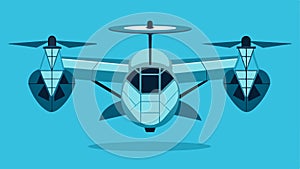 The use of lightweight highstrength materials in the eVTOLs construction allowing for a more agile and efficient flight