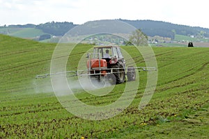 Use of pesticides in agriculture