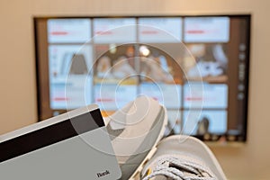 Use smart TV online shopping