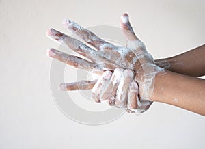 Use soap washing your hands