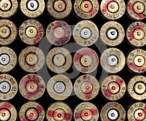 Used ammo shells photo