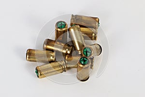 Used bullets in the studio