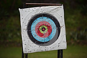 Used Bullseye for target practice shooting