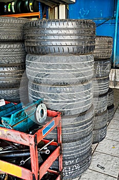 Used car tires