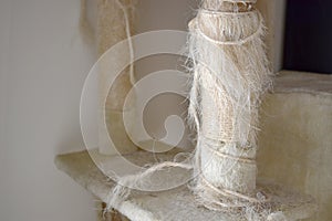 Used cat scratching post.