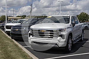 Used Chevrolet pickup trucks. With supply issues, Chevy is selling many pre-owned cars to meet demand