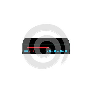 Used dvd box vector design