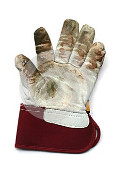 Used gardening / work glove