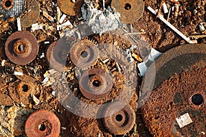 Used hand grinder metal grinding discs