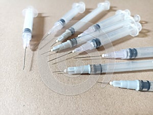 Used Injections close up