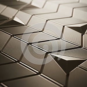 Used in modern interior decor or architectural settings for a