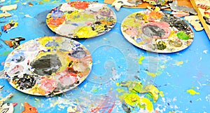 Used Painter's Pallette