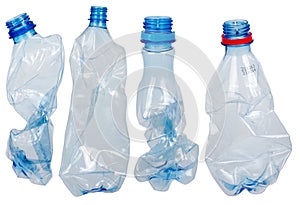 Used plastic bottles