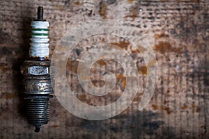 Used spark plug