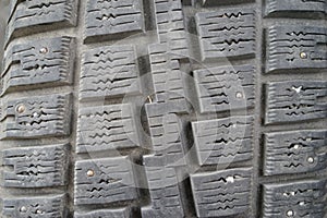 Used studded winter tires