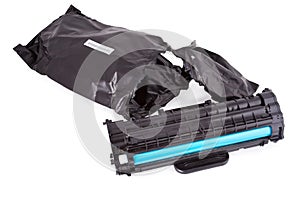 Used toner laser cartridge