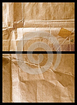 Used up parcel paper 1