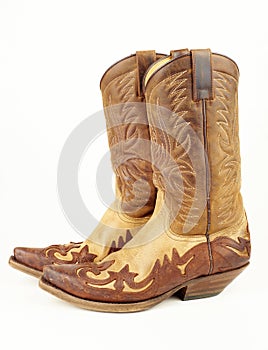 Used western boots