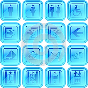 Useful button or icon set
