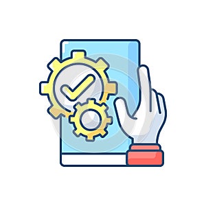 Useful RGB color icon