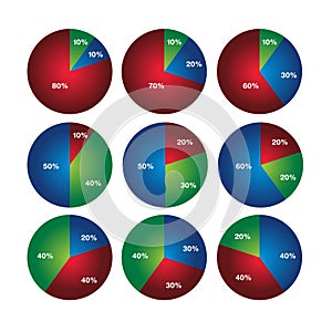 Simple business pie chart